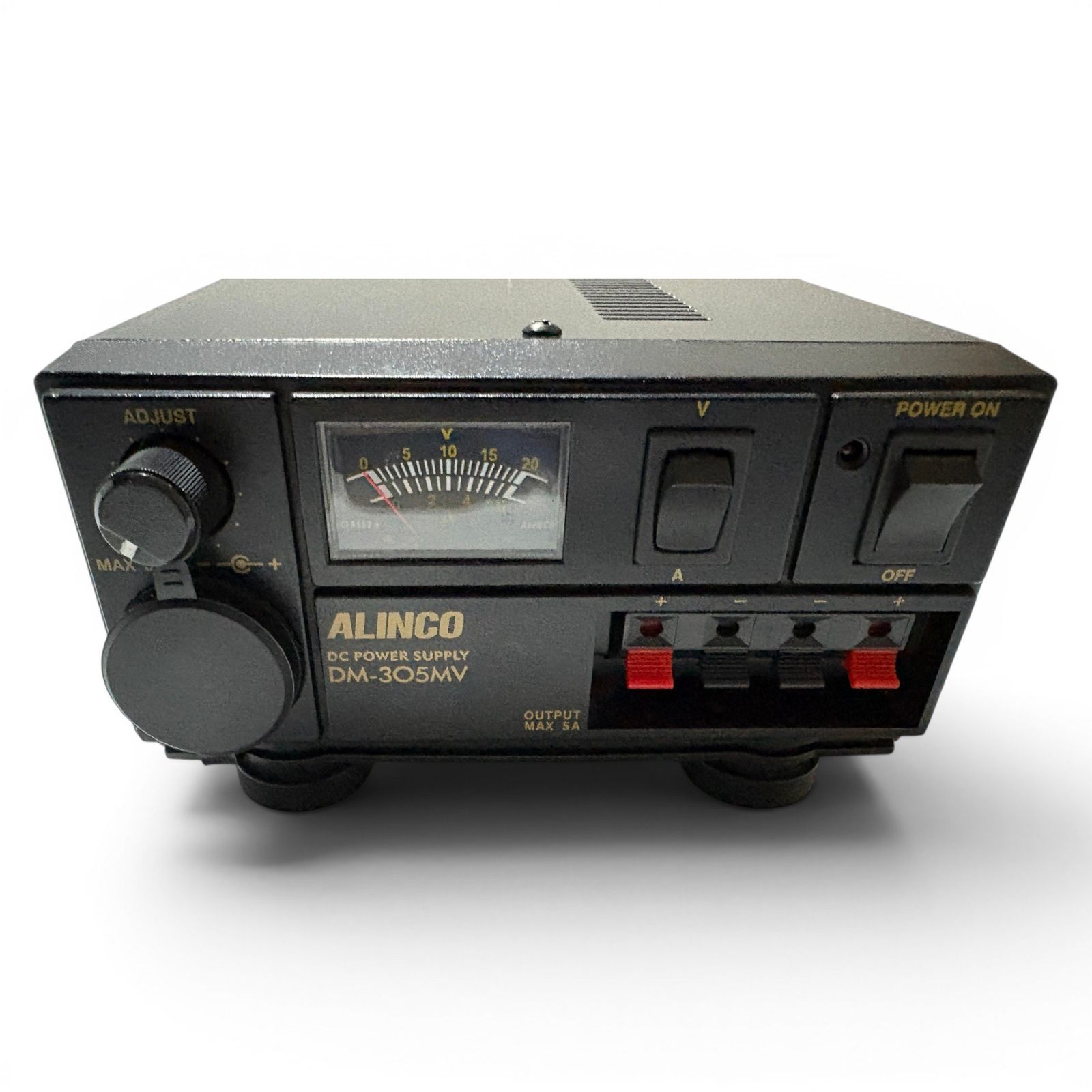 ALINCO DM-305MV DC電源供給装置 ALINCO（アルインコ） DM-305MV 安定化電源 AC100V→DC12V 連続出力4A