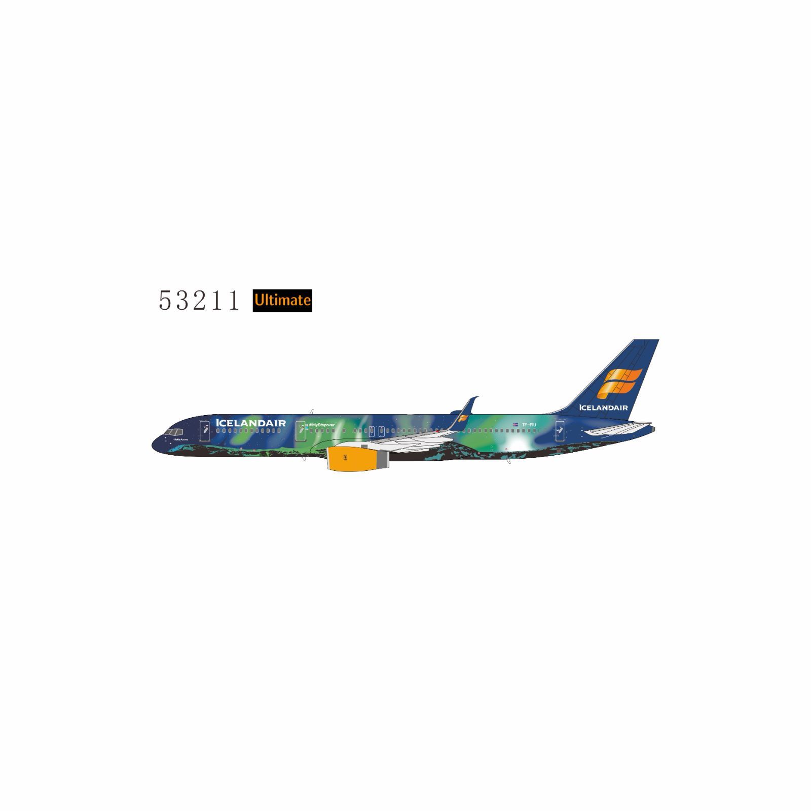 NGmodel アイスランド航空 757-200 TF-FIU 1/400 53211 8,280円