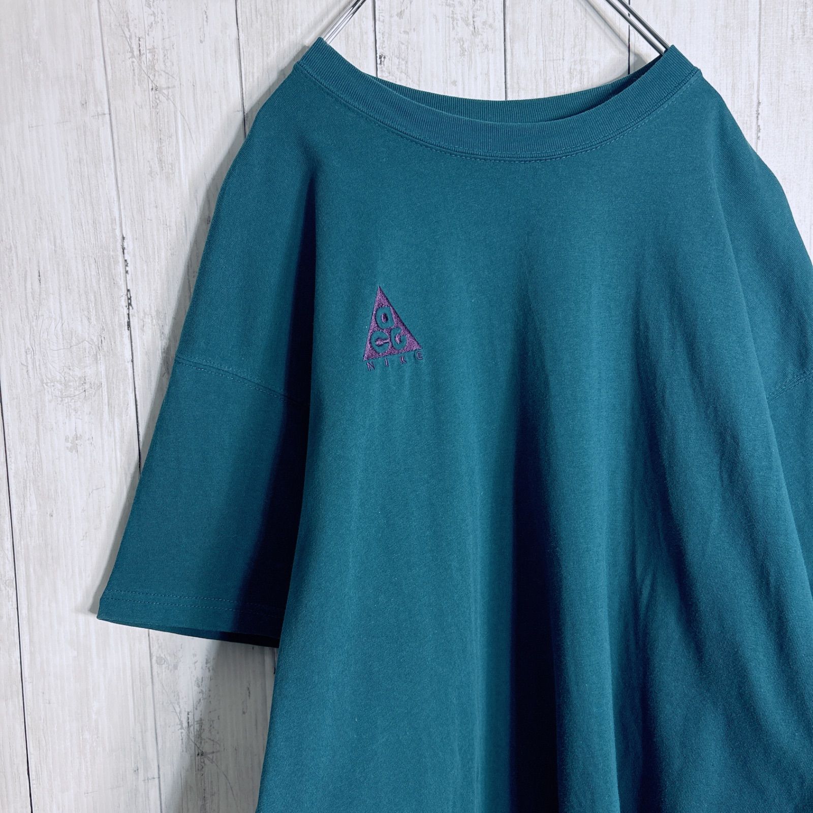 【国内正規品】ナイキ NIKE ACG ダークブルーグリーン 半袖Tシャツ #731
