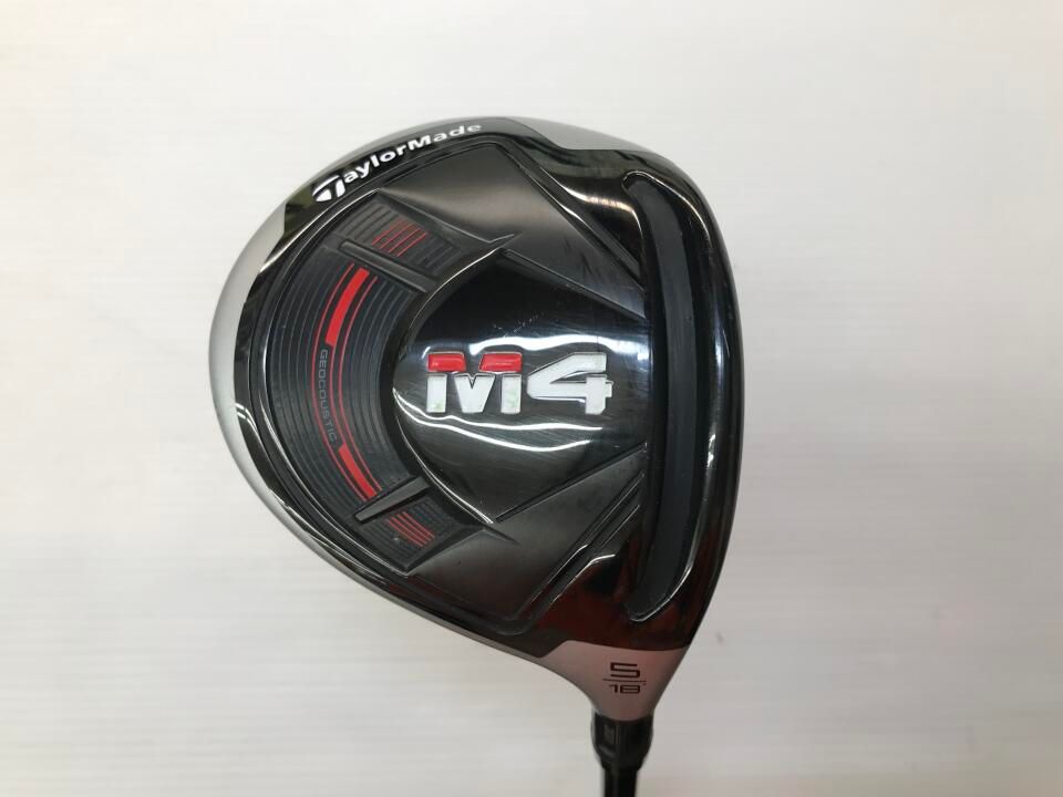 テーラーメイド　M4 2021　18度　ATMOS Red 5　SRフレックス　フェアウェイウッド　中古【最短即日発送】