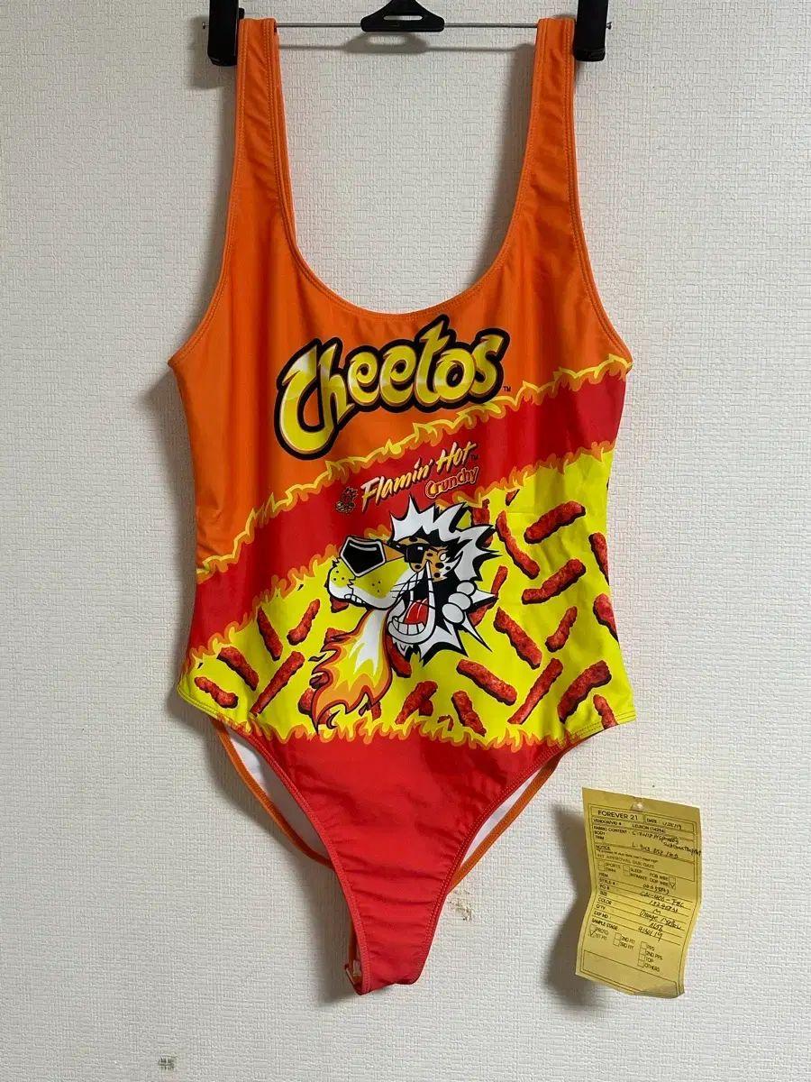 チートスFlamingHOTヴィンテージSwimウェア