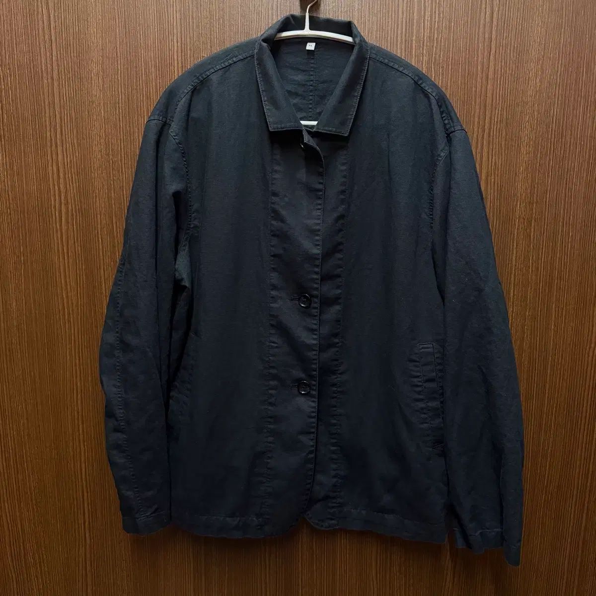 無印良品 リネン ブレーザー ジャケット XL