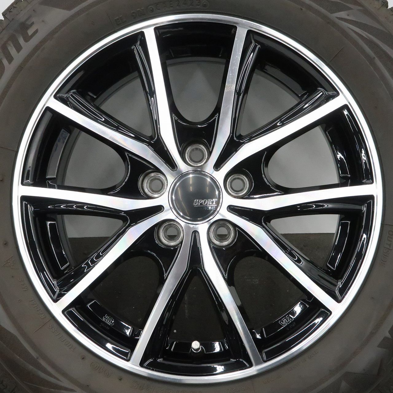 プリウス カローラ CT インプレッサ スポーツ 4本 社外 15インチ 6J + 