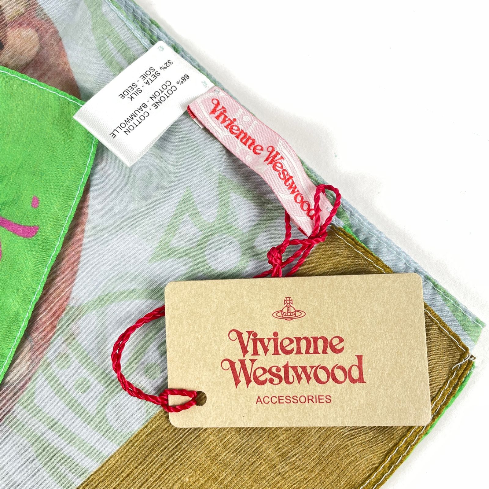 タグ付 VIVIENNE WESTWOOD ヴィヴィアンウエストウッド スカーフ