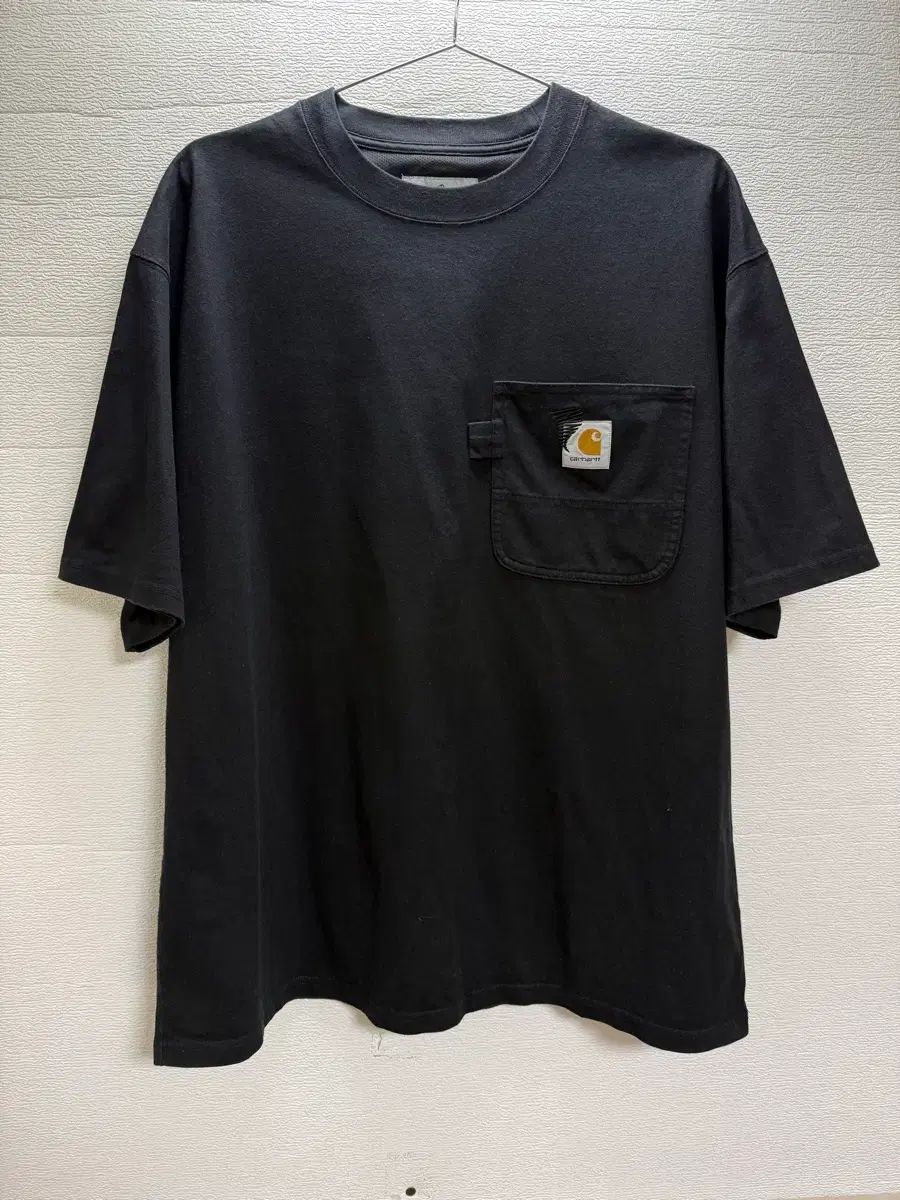 Carhartt × INVINSIBLE 15th Anniversary Pocket T-shirt Black (L) (Oversize Fit)