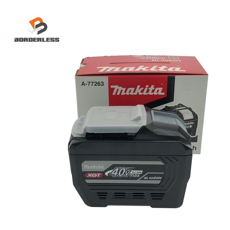 ☆未使用品☆makita マキタ 40Vmax 8.0Ah 純正 リチウムイオンバッテリー BL4080H A-77263 高出力タイプ リチウムイオン電池129295