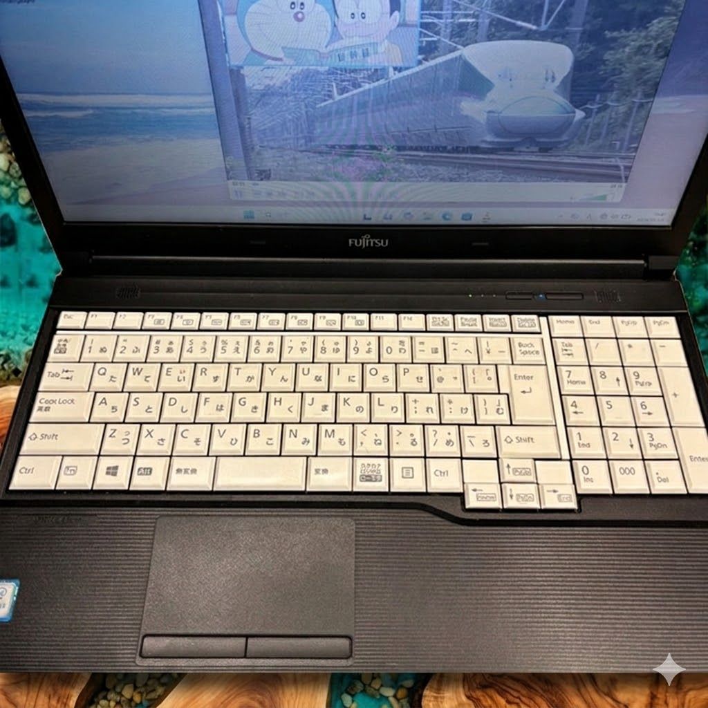 ☆特価品☆大画面ノートPC】目の悪い方も大丈夫☆富士通A576☆ - メルカリ