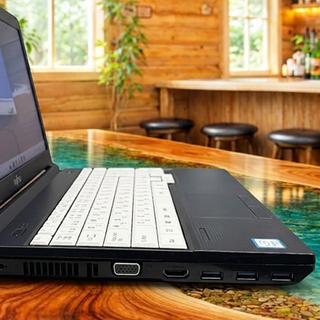 ☆特価品☆大画面ノートPC】目の悪い方も大丈夫☆富士通A576☆ - メルカリ