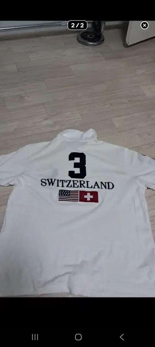 POLO RALPH LAUREN ポロラルフローレン スイス 半袖 カラーTシャツ 白