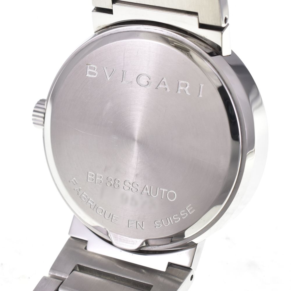 ブルガリ BVLGARI BB38SS AUTO ブルガリブルガリ デイト ブラック 自動
