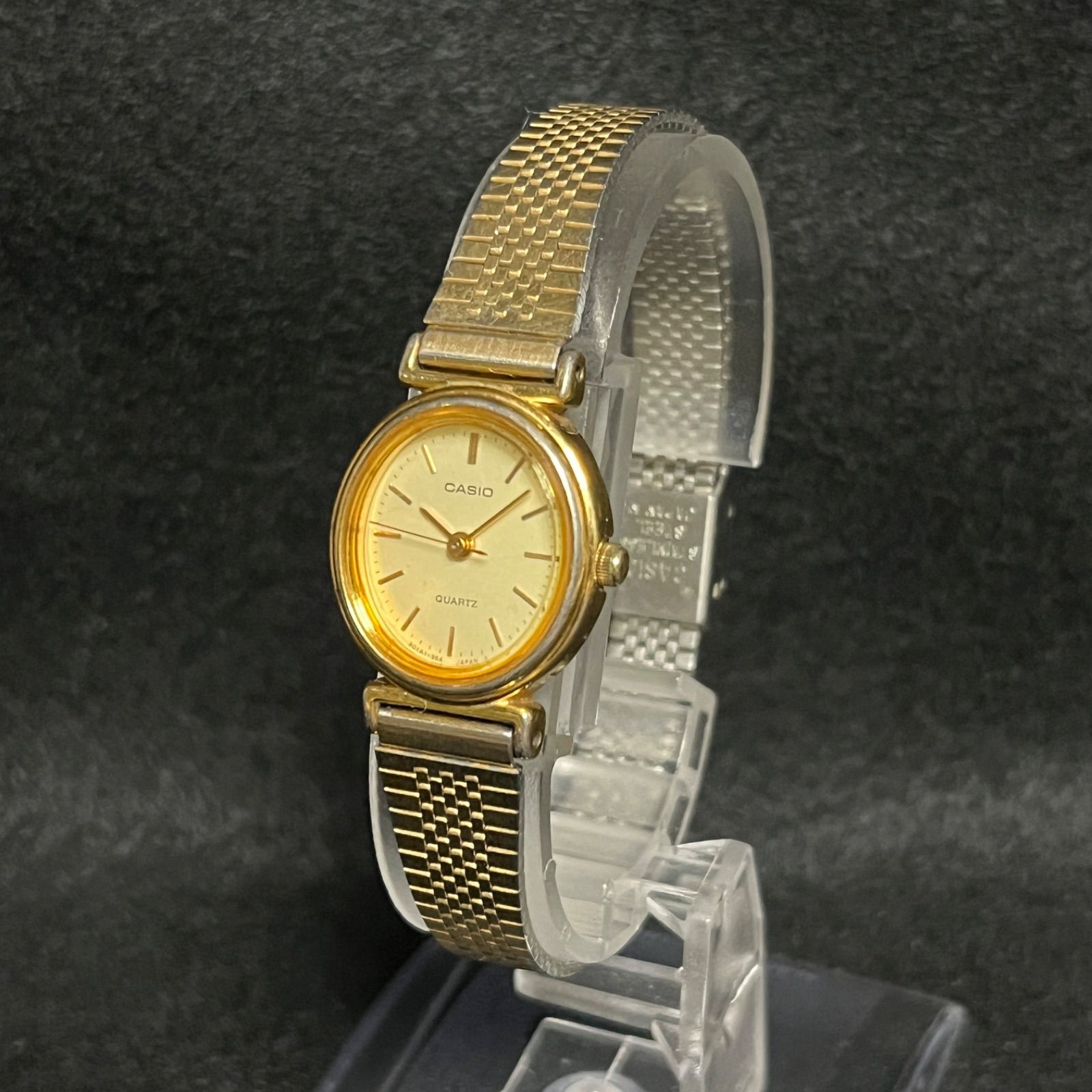 【稼動品】CASIO カシオ レディース 腕時計 クォーツ ゴールド LQ-340 341631