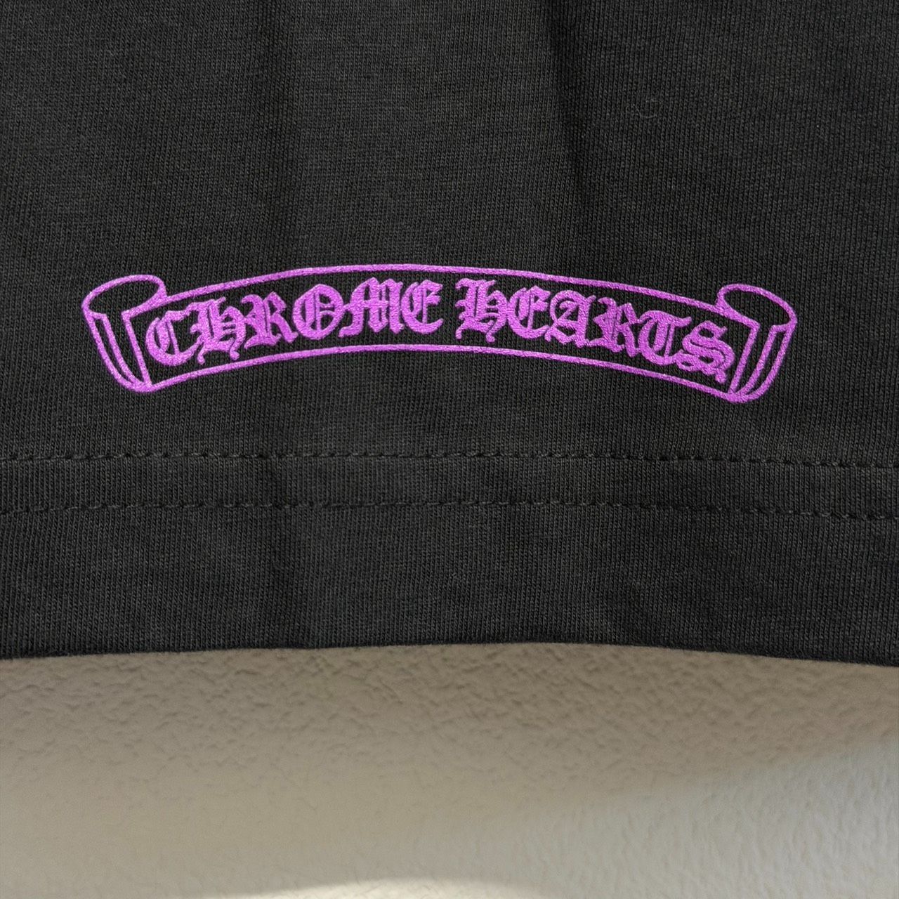 CHROME HEARTS JOE FOTI クロムハーツ フォッティ コラボ 2026 黒 ブラック 青 ブルー 紫 パープル 半袖 Tシャツ トップス メンズ レディース XLサイズ 新品未使用 2507