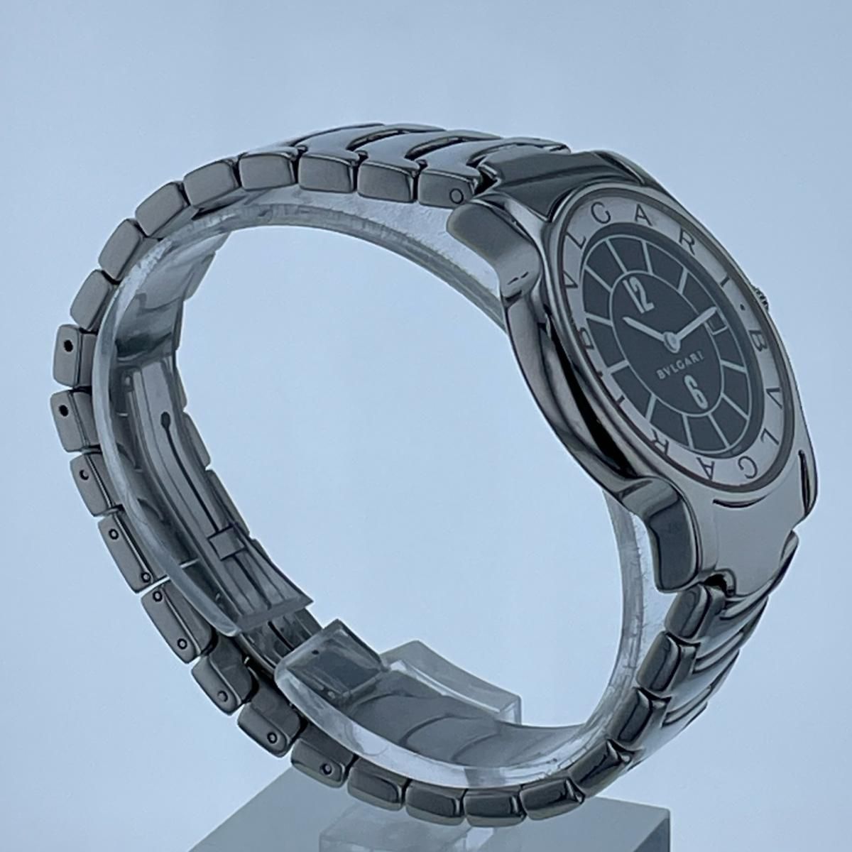 BVLGARI ブルガリ ソロテンポ 35mm 腕時計 ST35S メンズ ステンレス