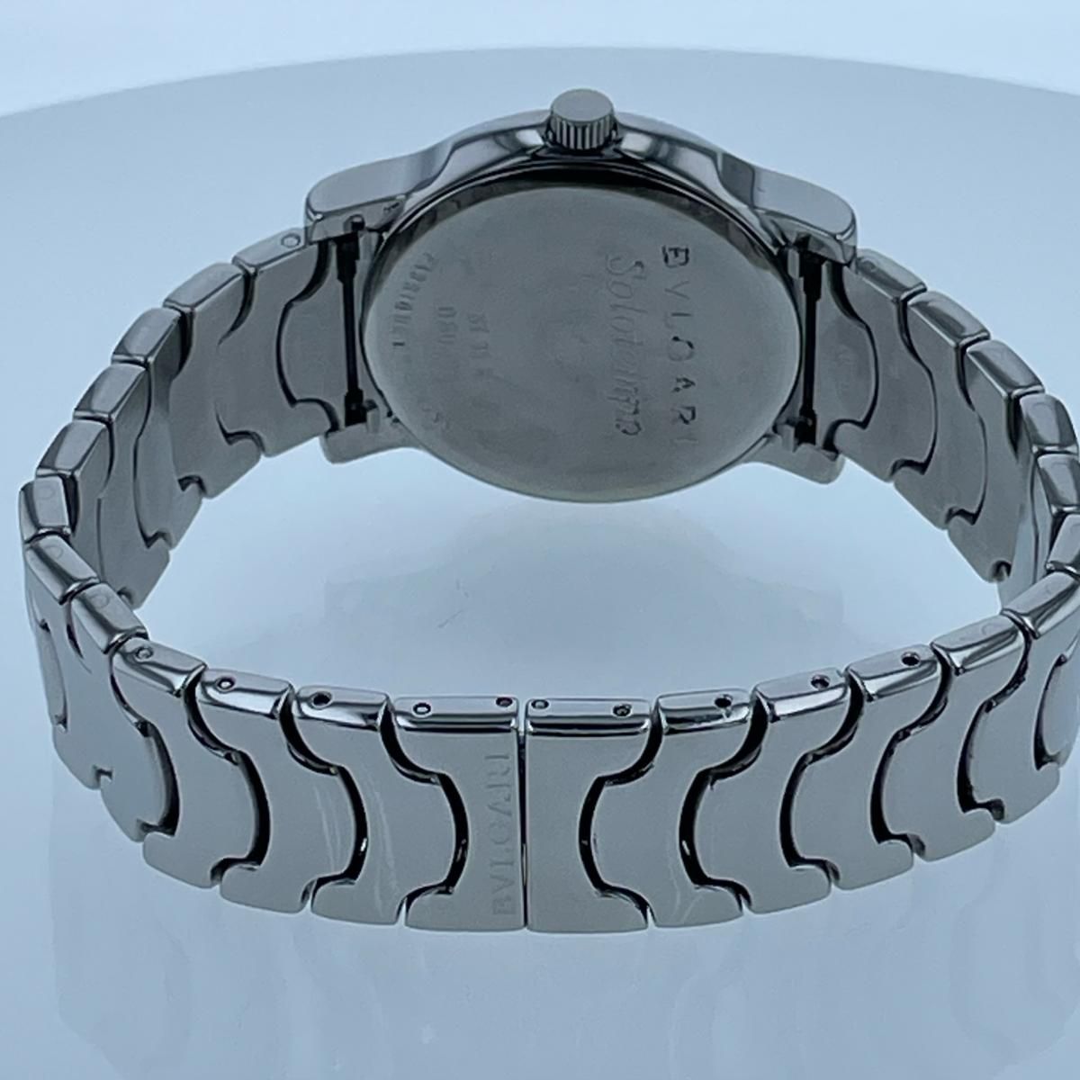 BVLGARI ブルガリ ソロテンポ 35mm 腕時計 ST35S メンズ ステンレス