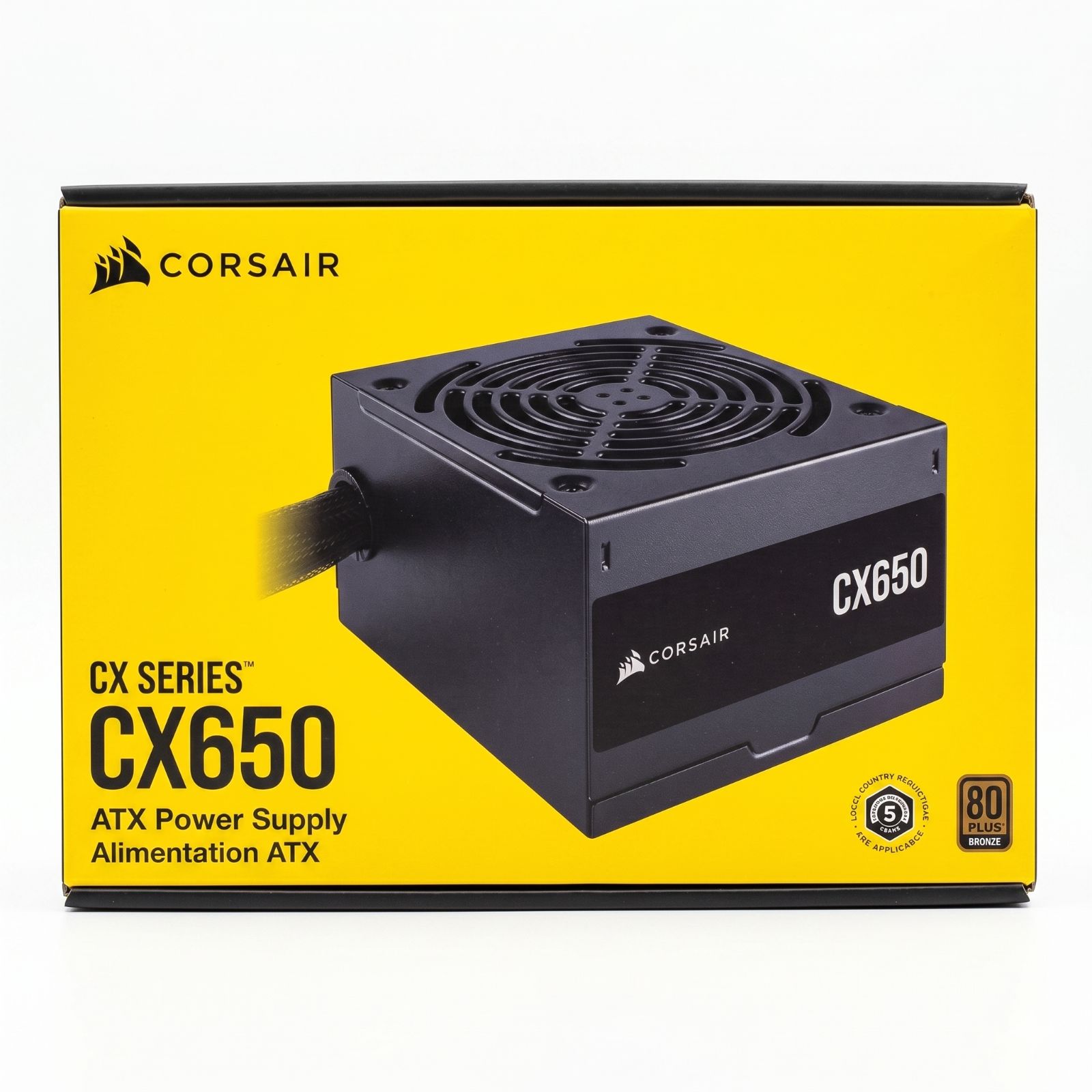CORSAIR CX650 CXシリーズ 650W電源ユニット CP-9020278-JP