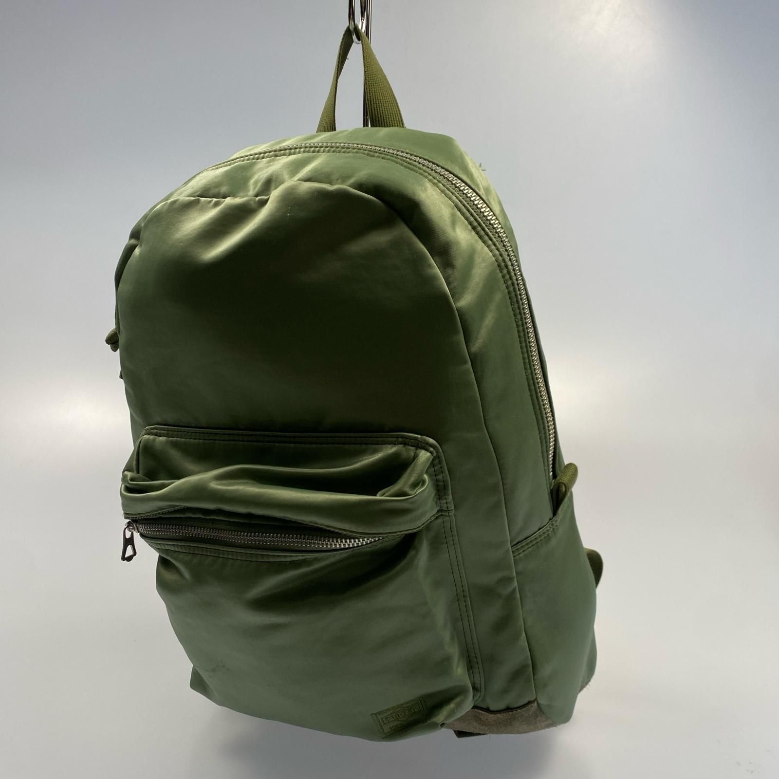 【姫路東店】 中古 PORTER | ポーター リュック・デイパック FADE DAYPACK 188-02045 カーキ 【121】