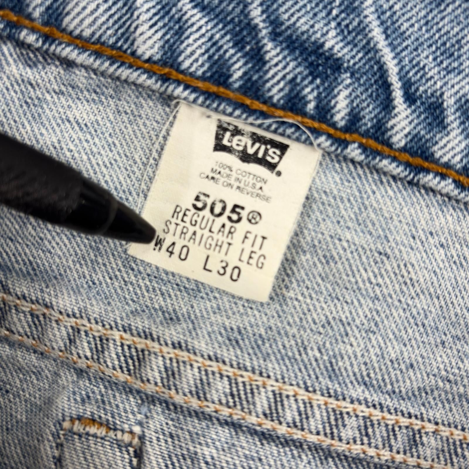古着 90's/90年代 リーバイス Levi's USA製 デニム パンツ 505