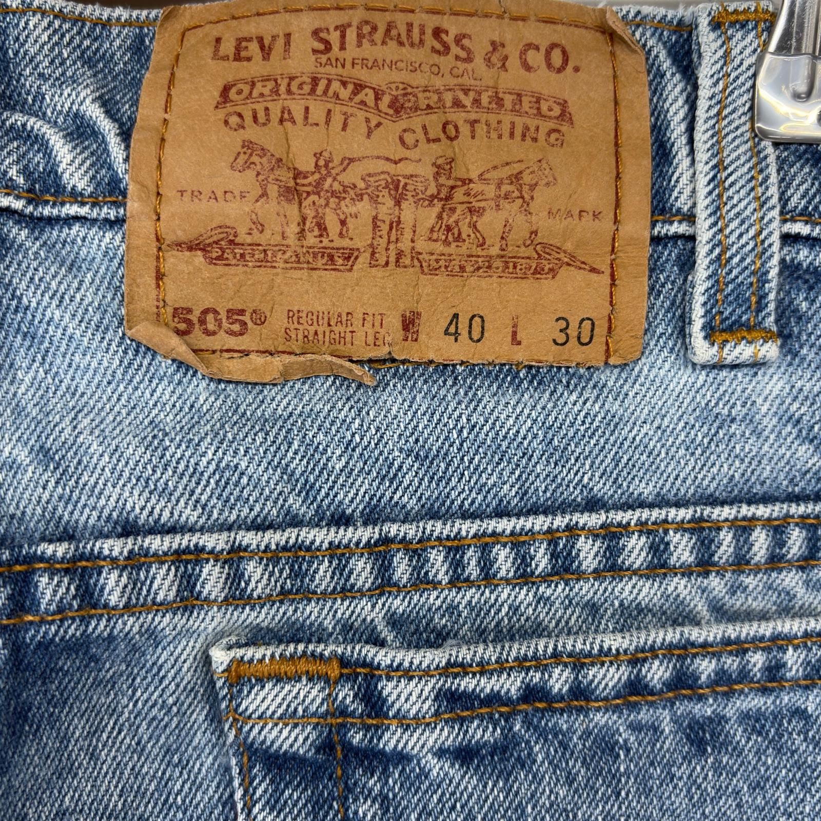 古着 90's/90年代 リーバイス Levi's USA製 デニム パンツ 505