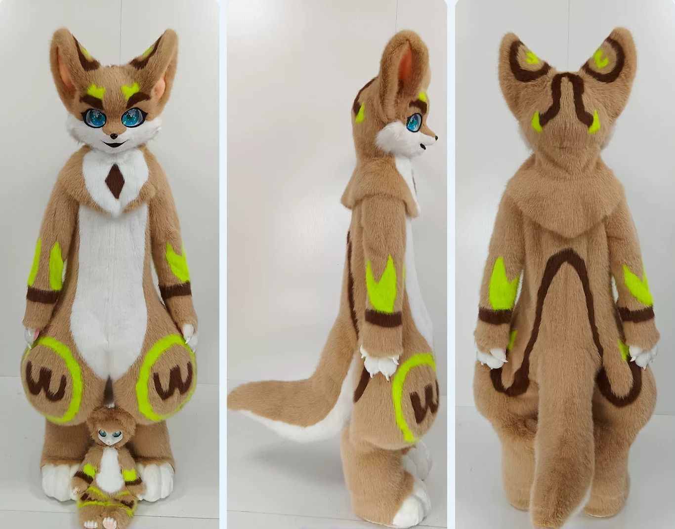 ★即納 着ぐるみ ケモノ体 フルスーツ 短毛タイプ NO.179 Mサイズ 最新作 セット ケモノ ファースーツ ぬいぐるみ コスプレ コスチューム 一点物