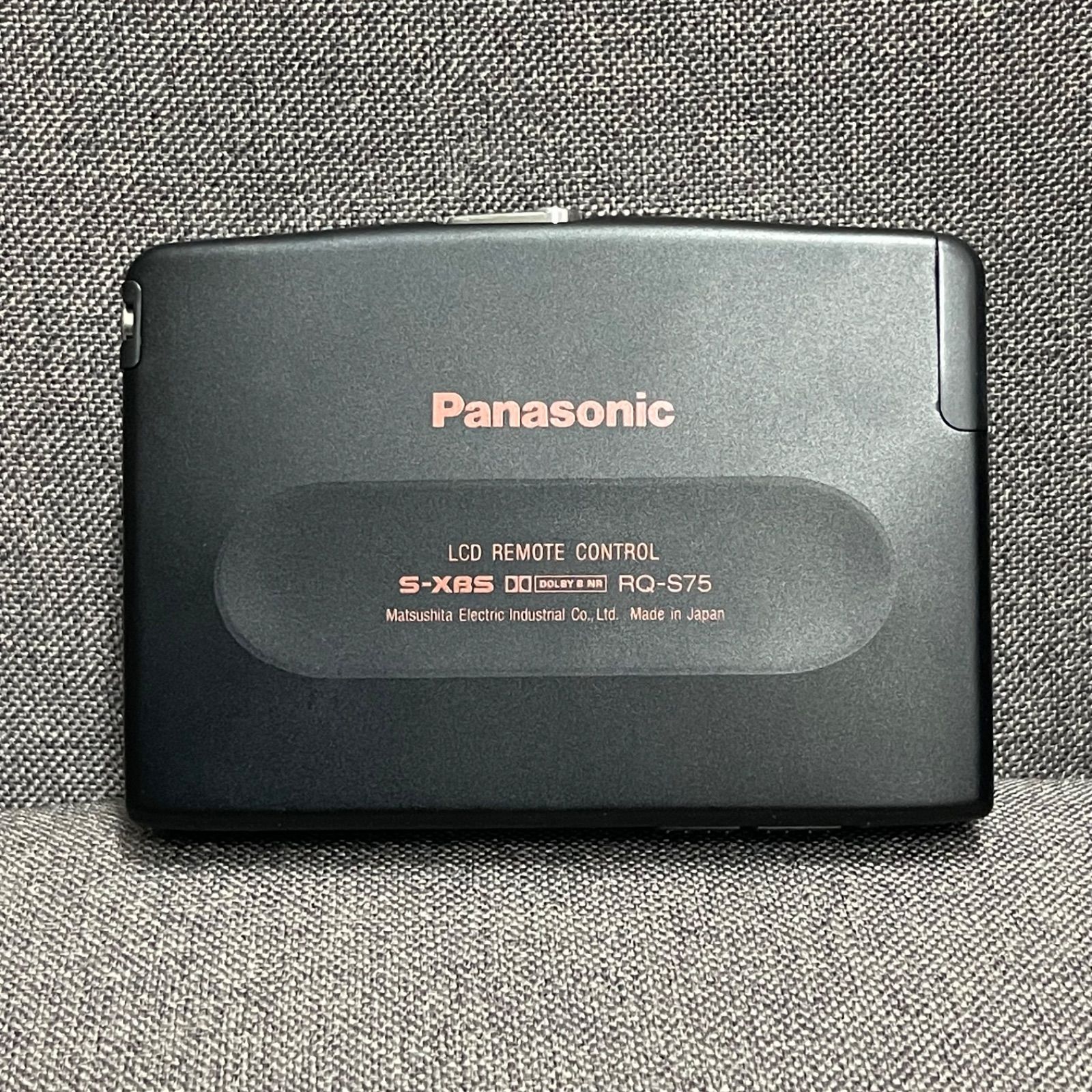 NPA】ジャンク Panasonic パナソニック カセットプレーヤー RQ-S75