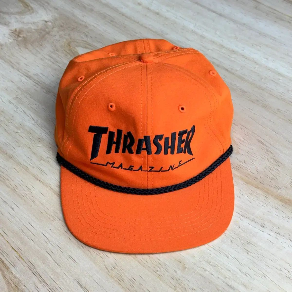 THRASHER（スラッシャー） ロープトラッカーキャップ オレンジ
