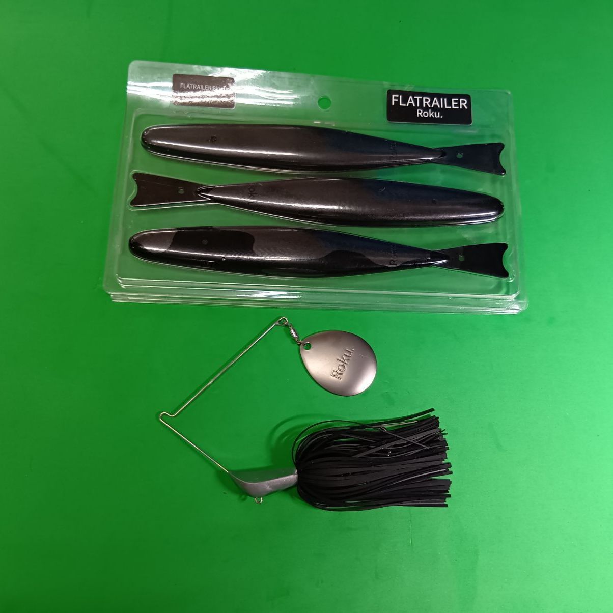 【大宮宮原店 併売】Roku. FLATRAILER & SIXTH 0.1 スピナーベイト セット 釣具いちばん館大宮宮原店