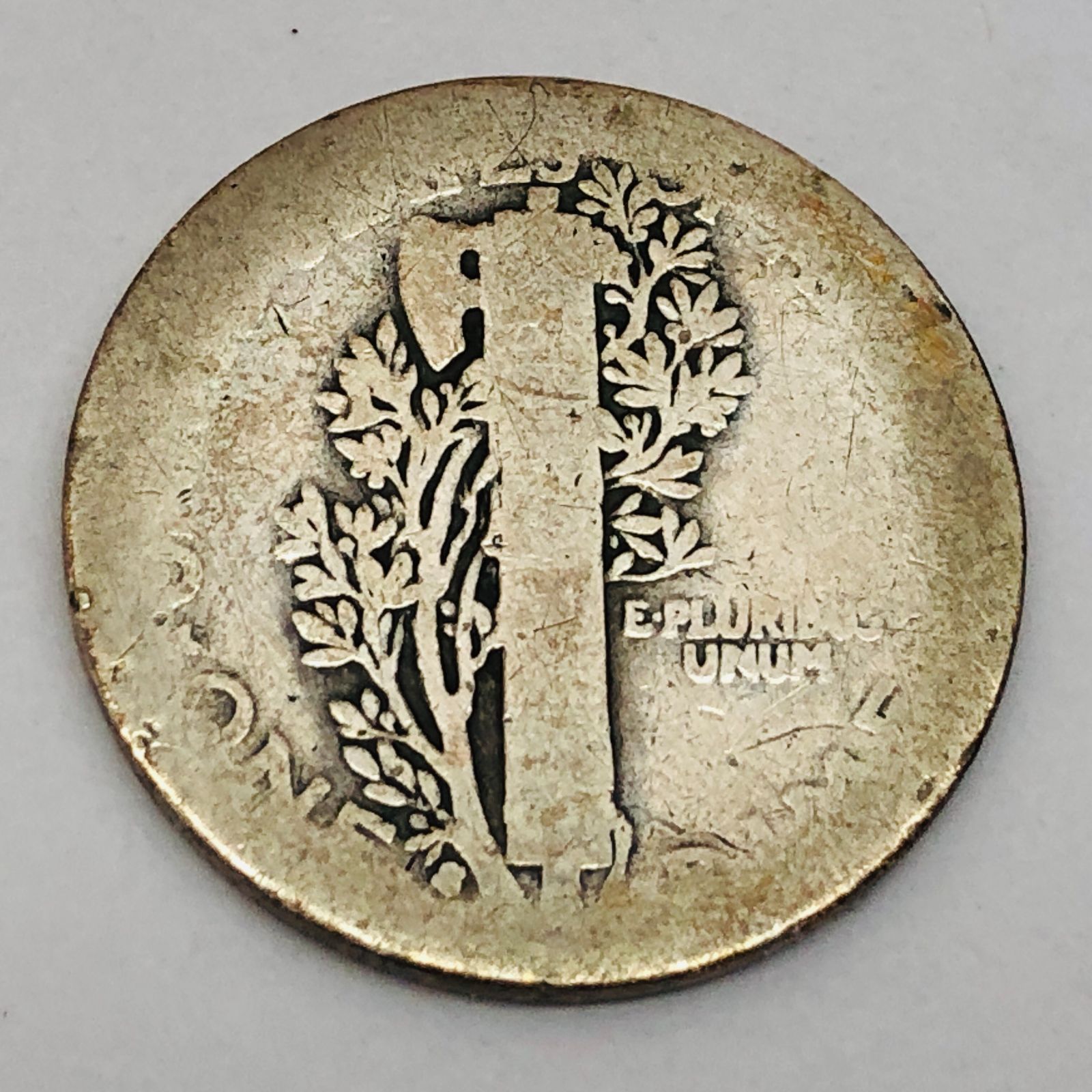 コレクター品 マーキュリー・ダイム 10セント 1ダイム レア年号 1916年