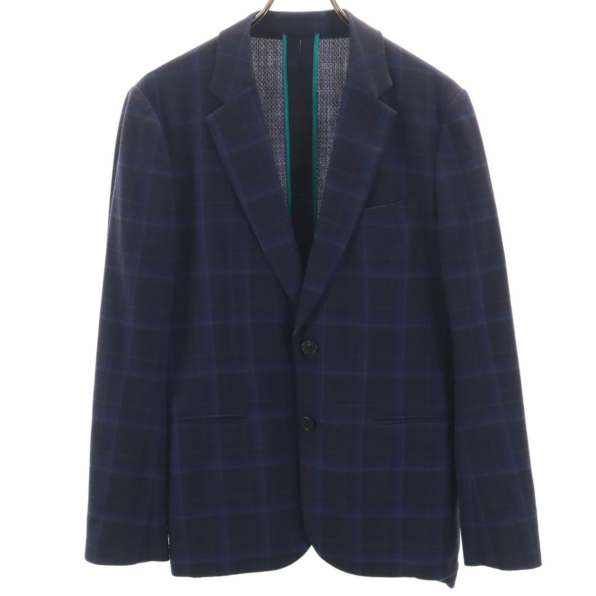 Paul Smith ポールスミス 日本製 チェック柄 テーラードジャケット M 