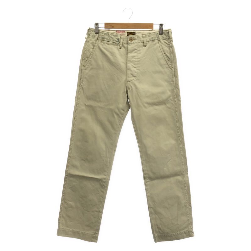 中古】REAL McCOYS GREAT ESCAPE Steve Mcqueen 大脱走 チノパンツ W32 中古】REAL McCOYS GREAT ESCAPE Steve Mcqueen 大脱走 チノパンツ W32