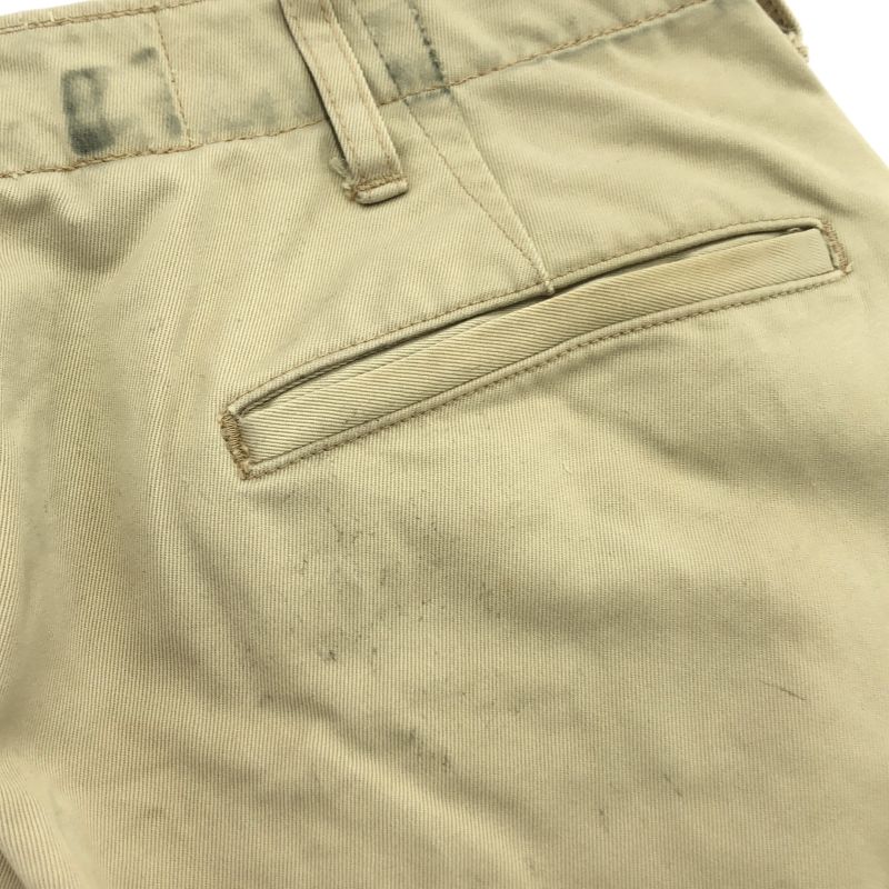 中古】REAL McCOYS GREAT ESCAPE Steve Mcqueen 大脱走 チノパンツ W32