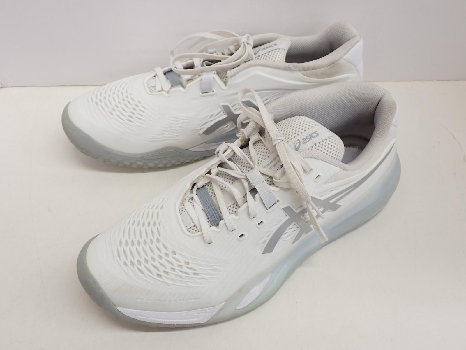 ★7269☆asics アシックス GEL-RESOLUTION X OC WIDE ワイド 1041A486 オムニ・クレーコート用 テニスシューズ 28