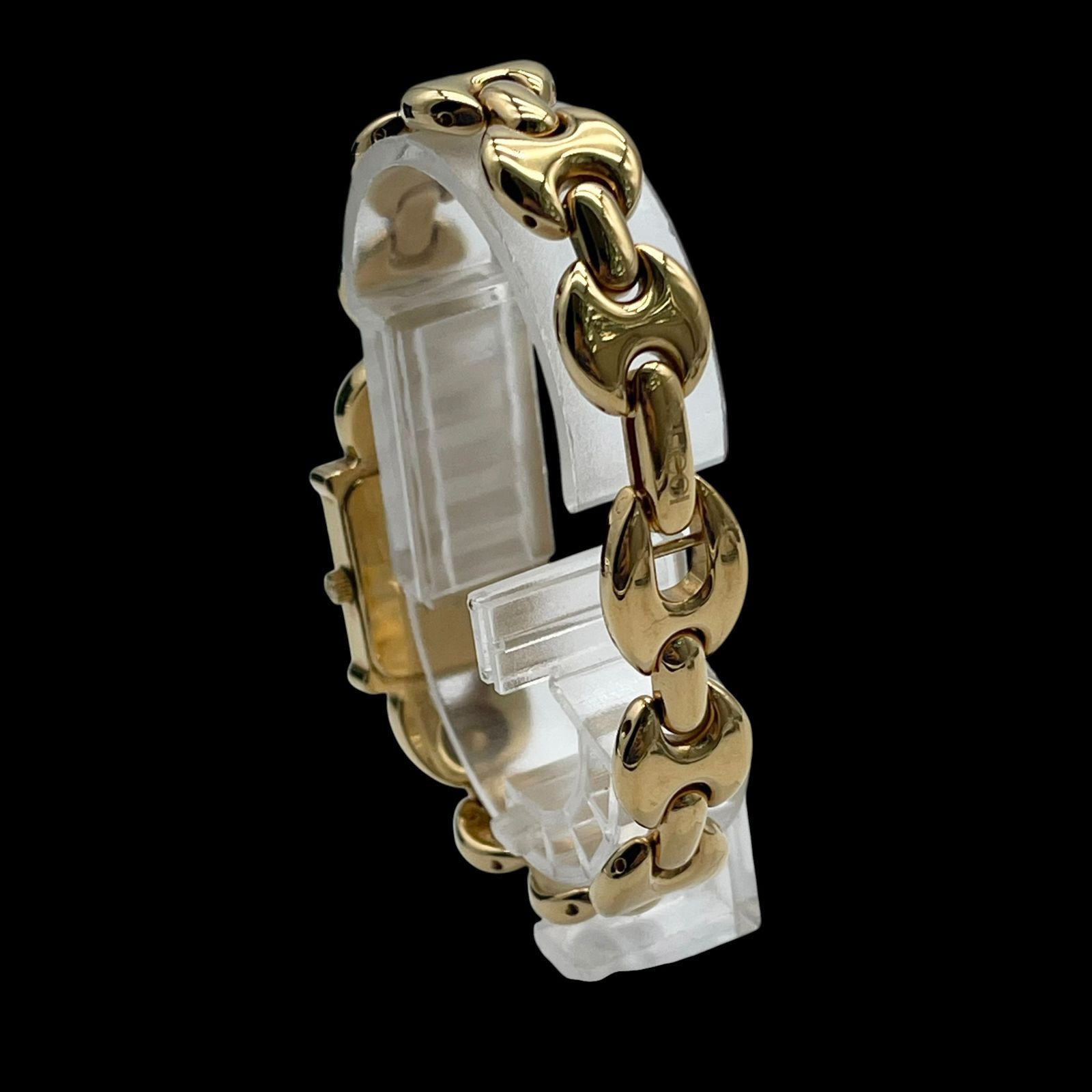 新品電池 稼働品 GUCCI グッチ レディース腕時計 1800L クォーツQZ