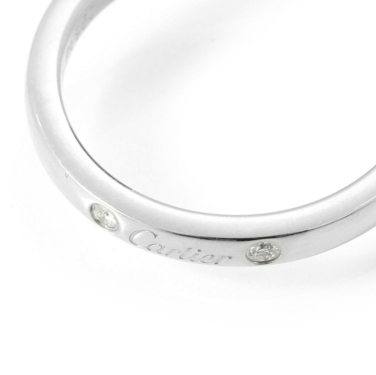 新品仕上済】 Cartier バレリーナ ダイヤモンド プラチナ Pt950 カーブ 