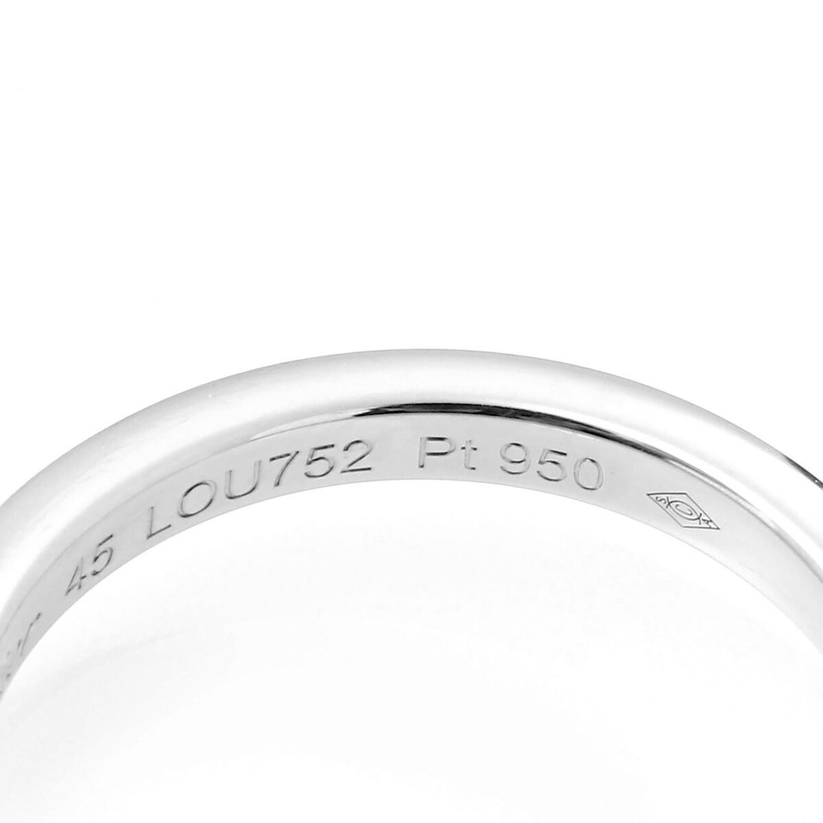 新品仕上済】 Cartier バレリーナ ダイヤモンド プラチナ Pt950 カーブ 