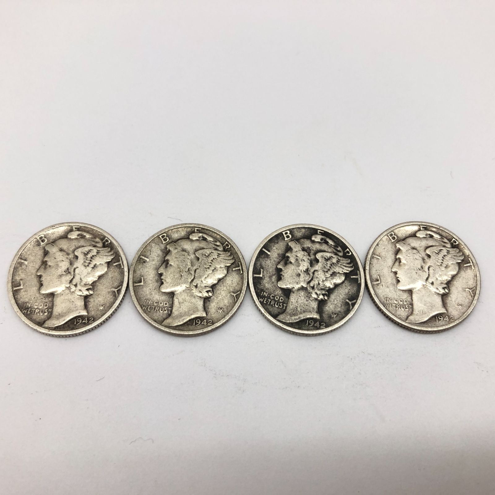 コレクター品 マーキュリー・ダイム 10セント 1ダイム レア年号 1916年