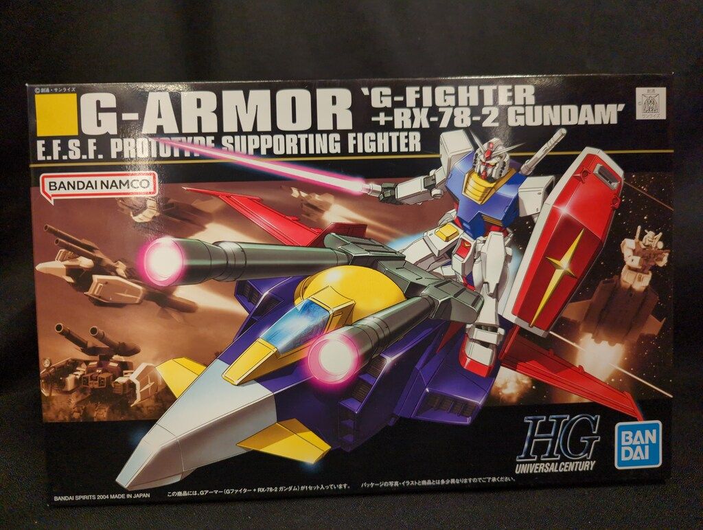 BANDAI SPIRITS HGUC 1/144 バンダイスピリッツ版 Gアーマー(Gファイター+RX-78-2ガンダム) 50
