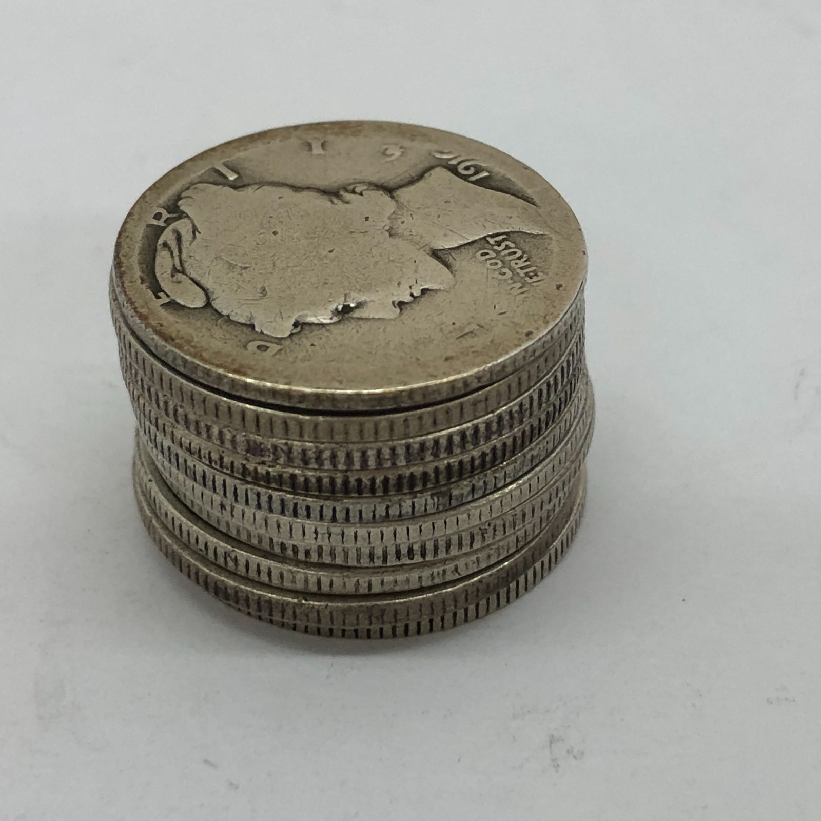 「1916年-D」 マーキュリー銀貨【激レア】【美品】 コレクター品 マーキュリー・ダイム 10セント 1ダイム レア年号 1916年