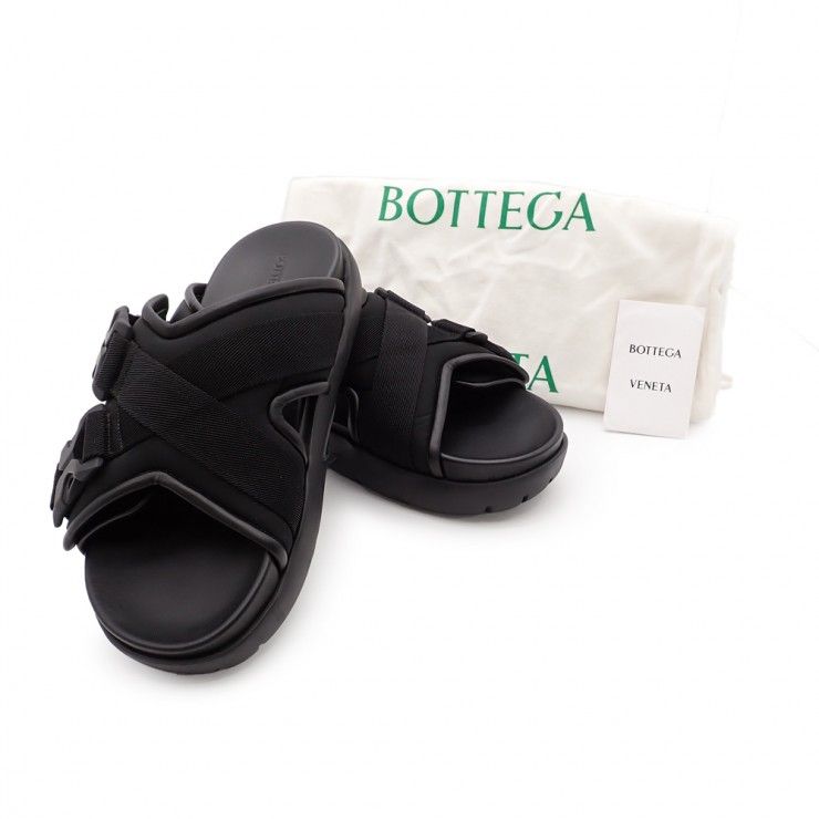 未使用品 BOTTEGA VENETA ボッテガ ヴェネタ スライドサンダル SNAP