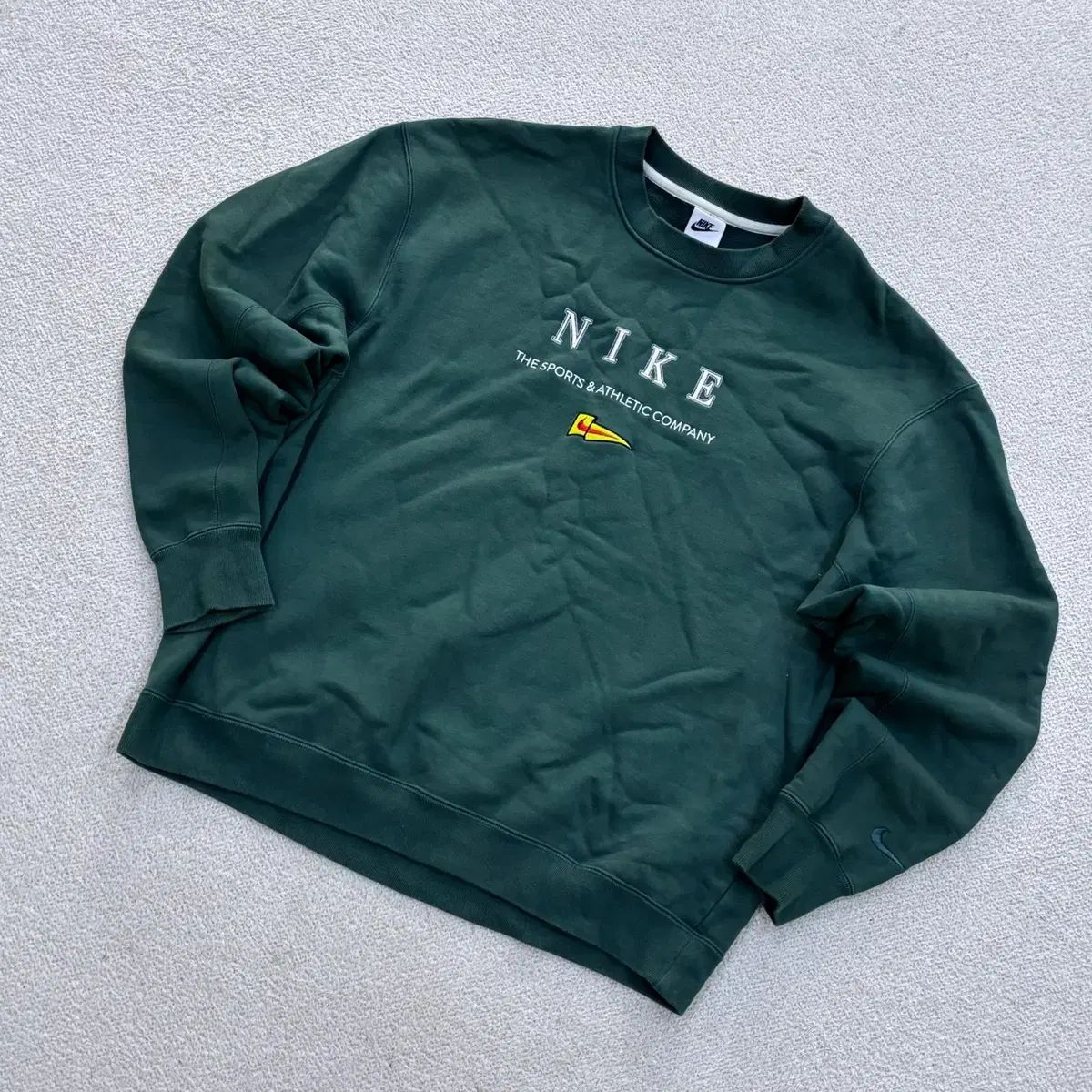 XL NIKE メンズ クルーネック スウェット Tシャツ 0519Y
