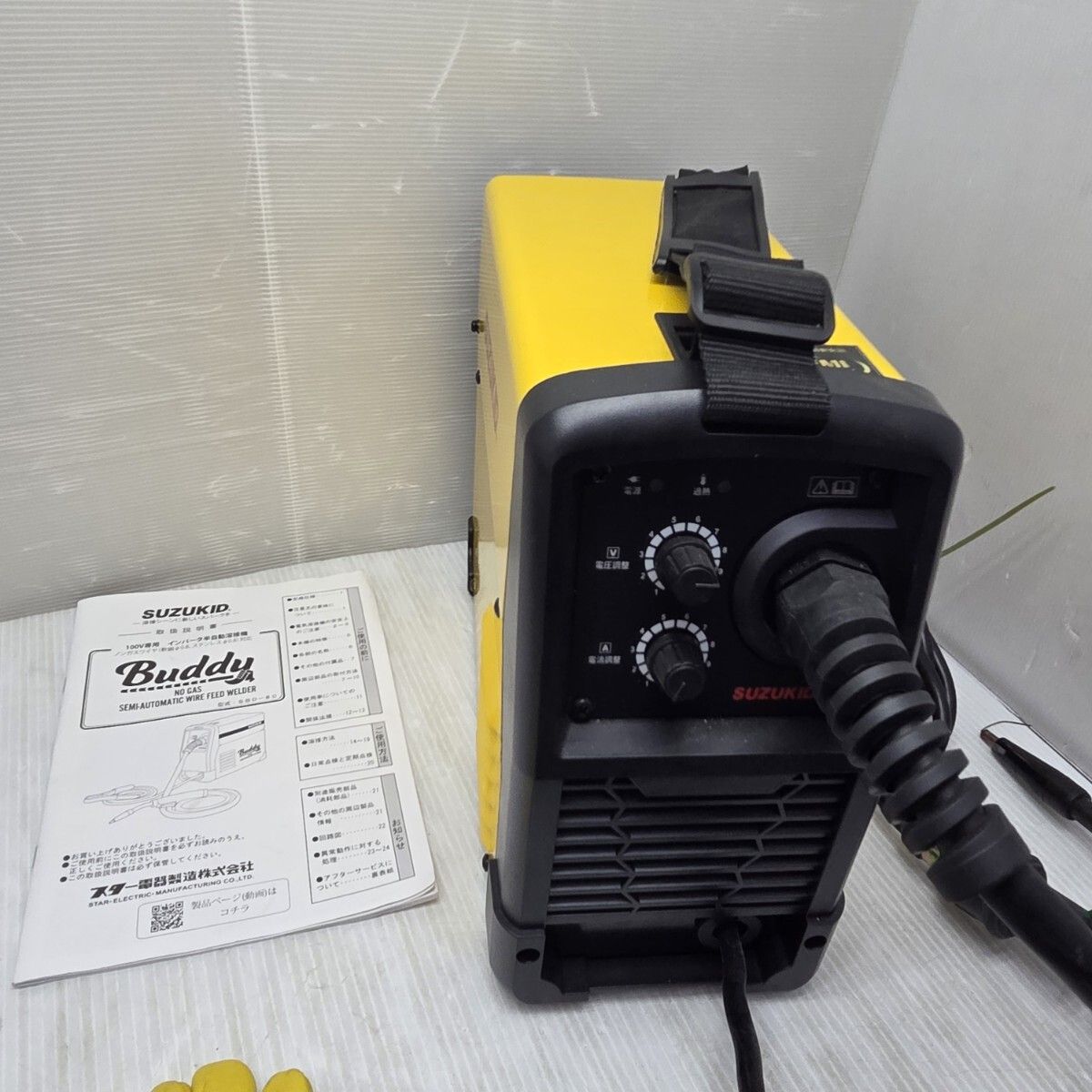 S04548 SUZUKID 半自動溶接機100V専用 半自動溶接機 Buddy80 