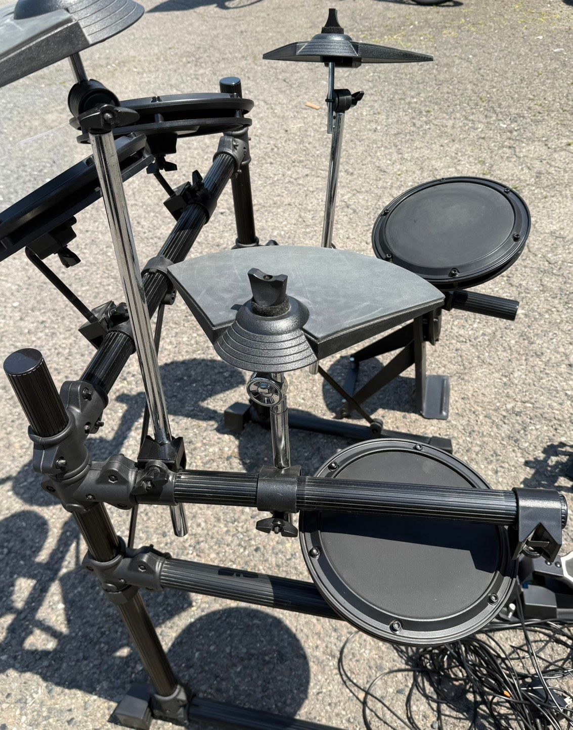 直接引取限定S04259 MEDELI（メデリ） 電子ドラムセット DD-502J 良品