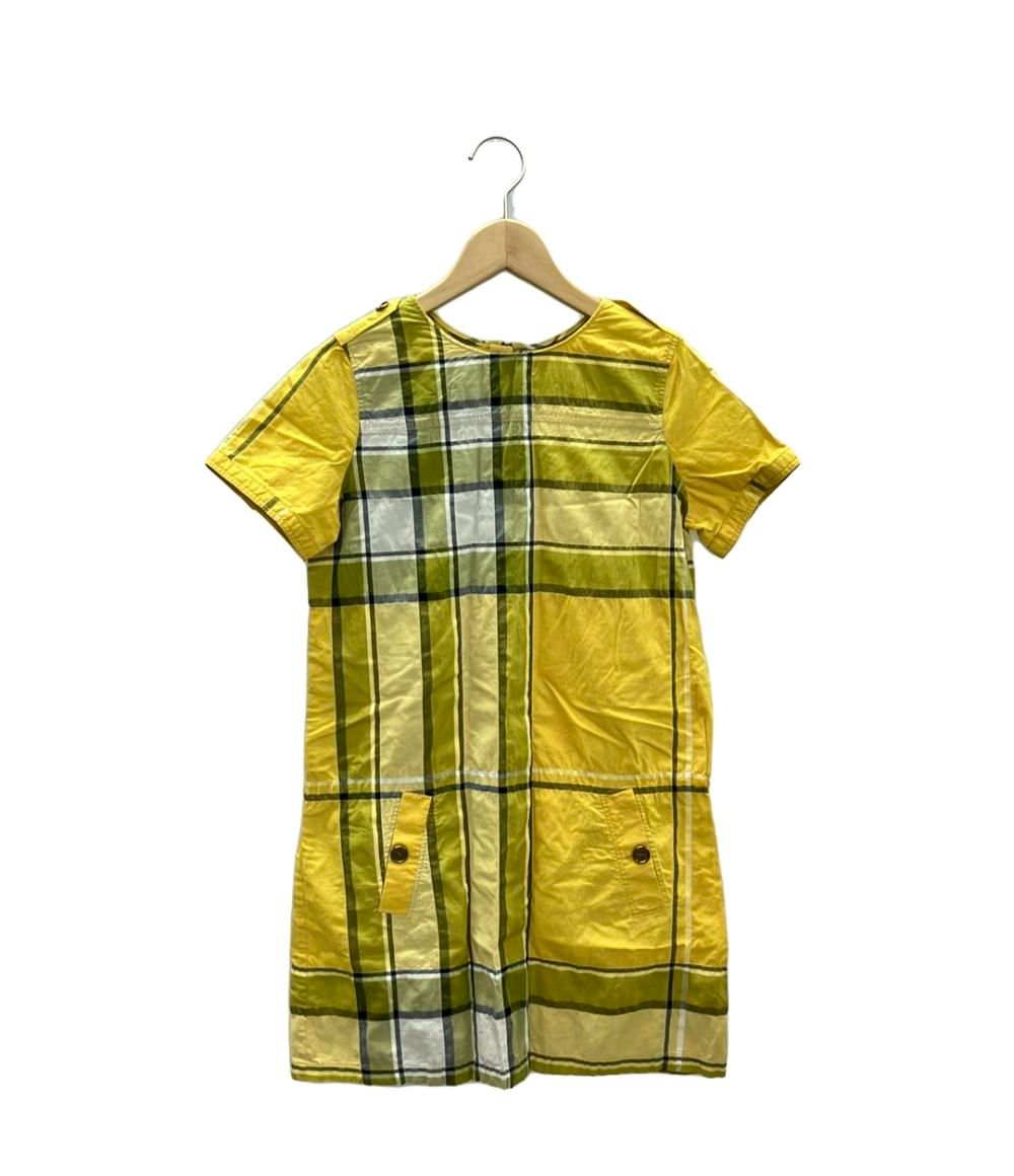 BURBERRY バーバリー チェック キッズ 半袖ワンピース クリーニング