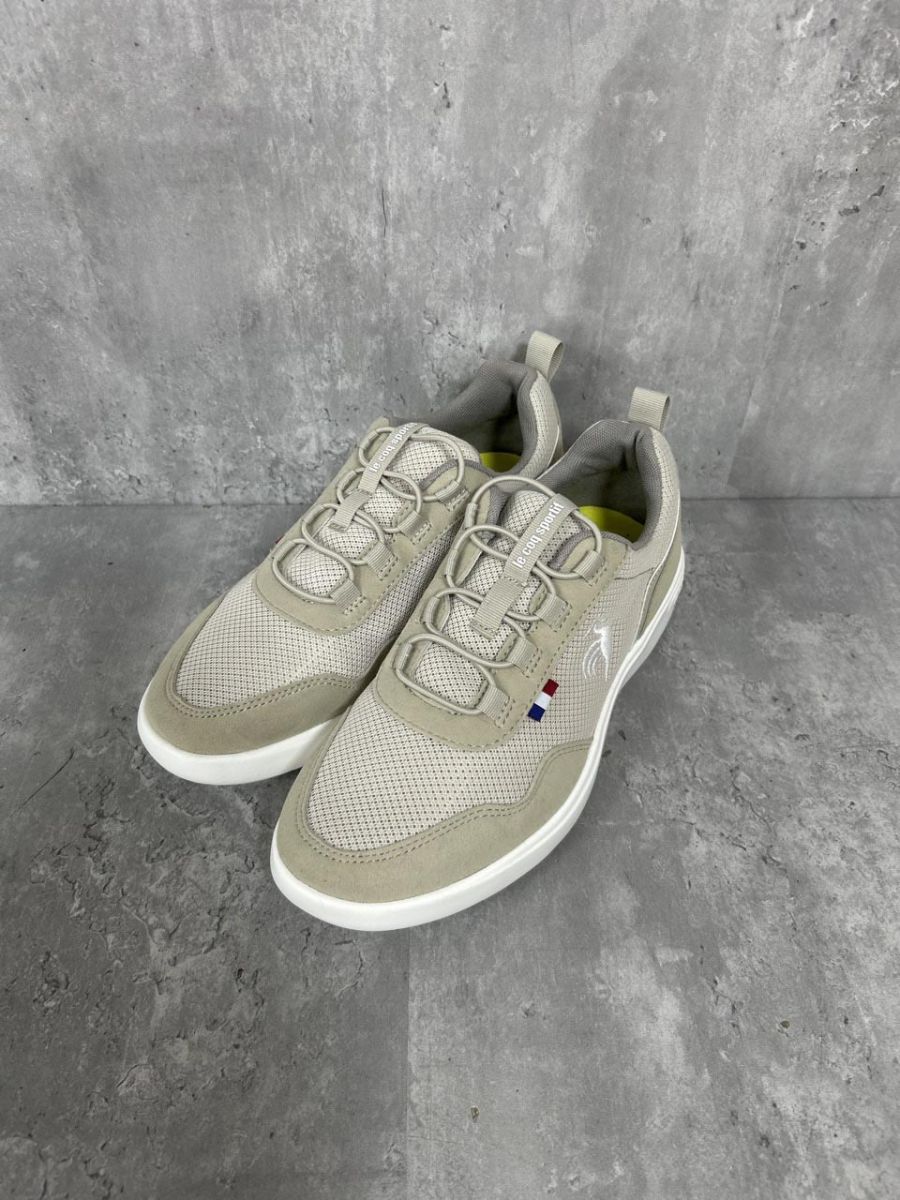 le coq sportif ルコックスポルティフ ラ ローヌ ローカット スニーカー size23.5cm/ベージュ ■■ レディース