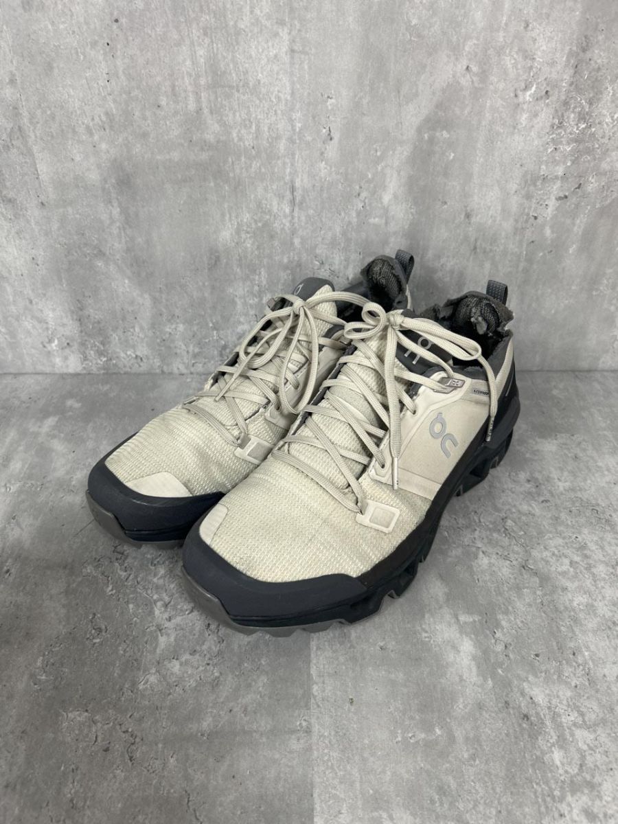 On オン cloudwander waterproof 防水ハイキング スニーカー size28.5ｃｍ/ライトグレー ■■ メンズ
