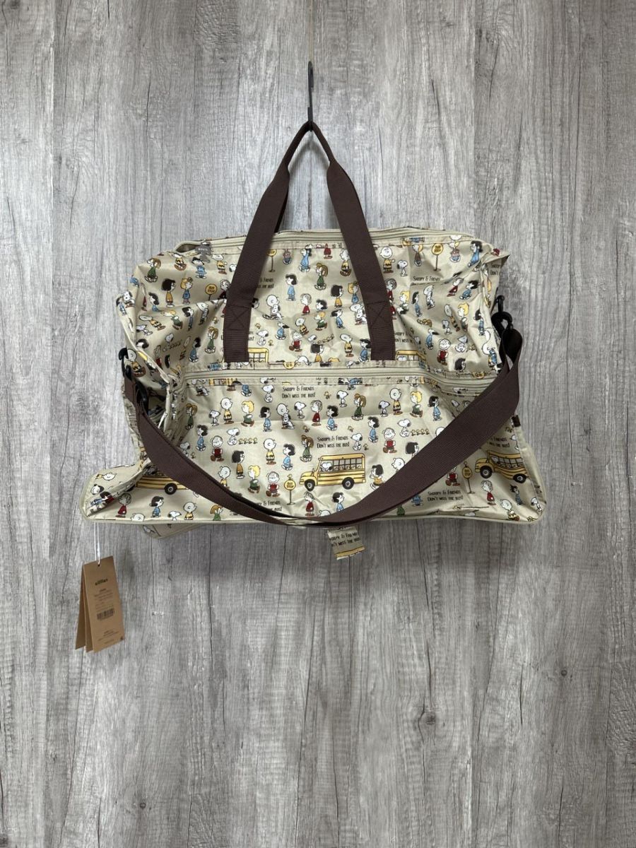 美品 HAPI＋TAS ハピタス タグ付き スヌーピー 折り畳み キャリーオン バッグ size-/マルチカラー ■■ レディース