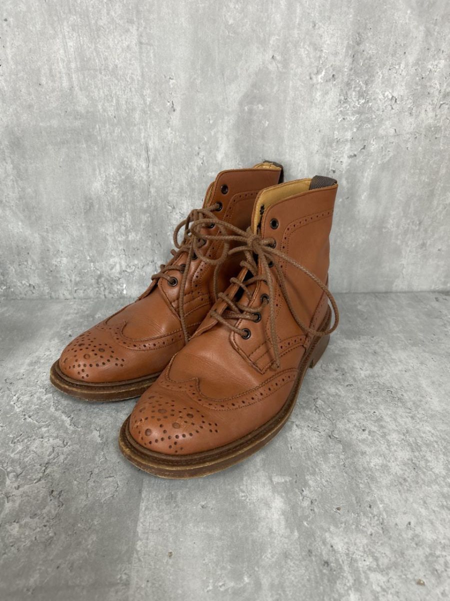 Trickers Trickers C shade tan country boots size 24.5 cm/brown ■■◎ women's
