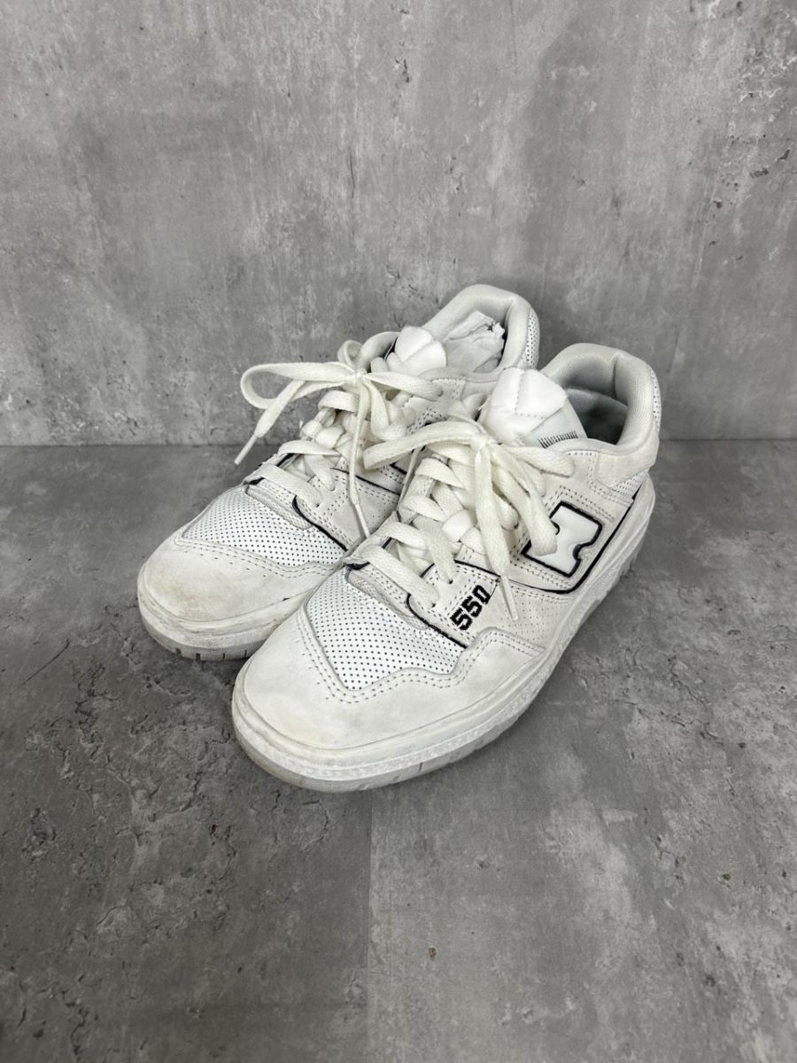 New Balance ニューバランス BB550PRB スニーカー size24cm/白 ■■ レディース