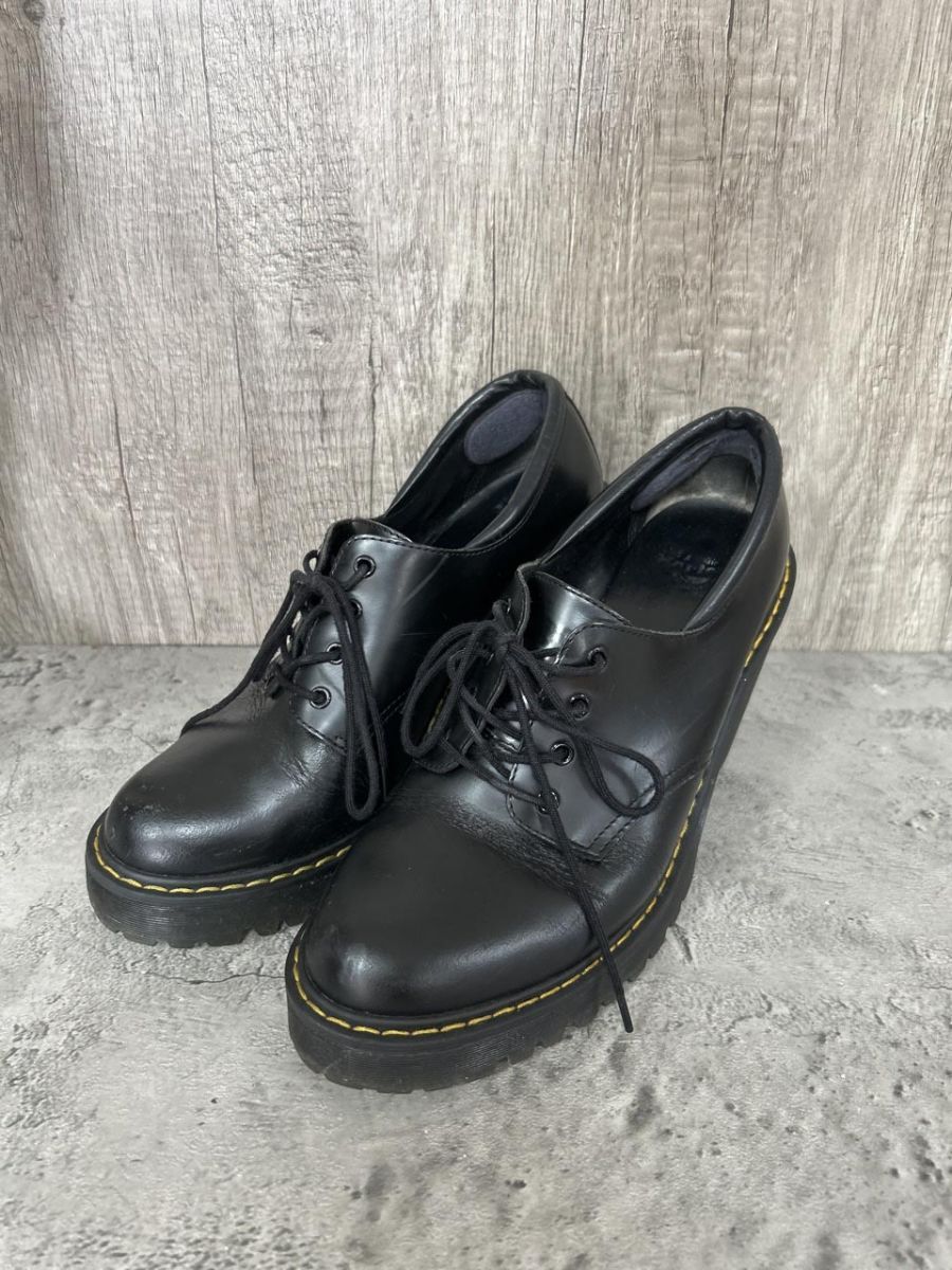 Dr.Martens ドクターマーチン サロメ ハイヒールシューズ ブーティー ブーツ size39/黒 ◆■◎レディース