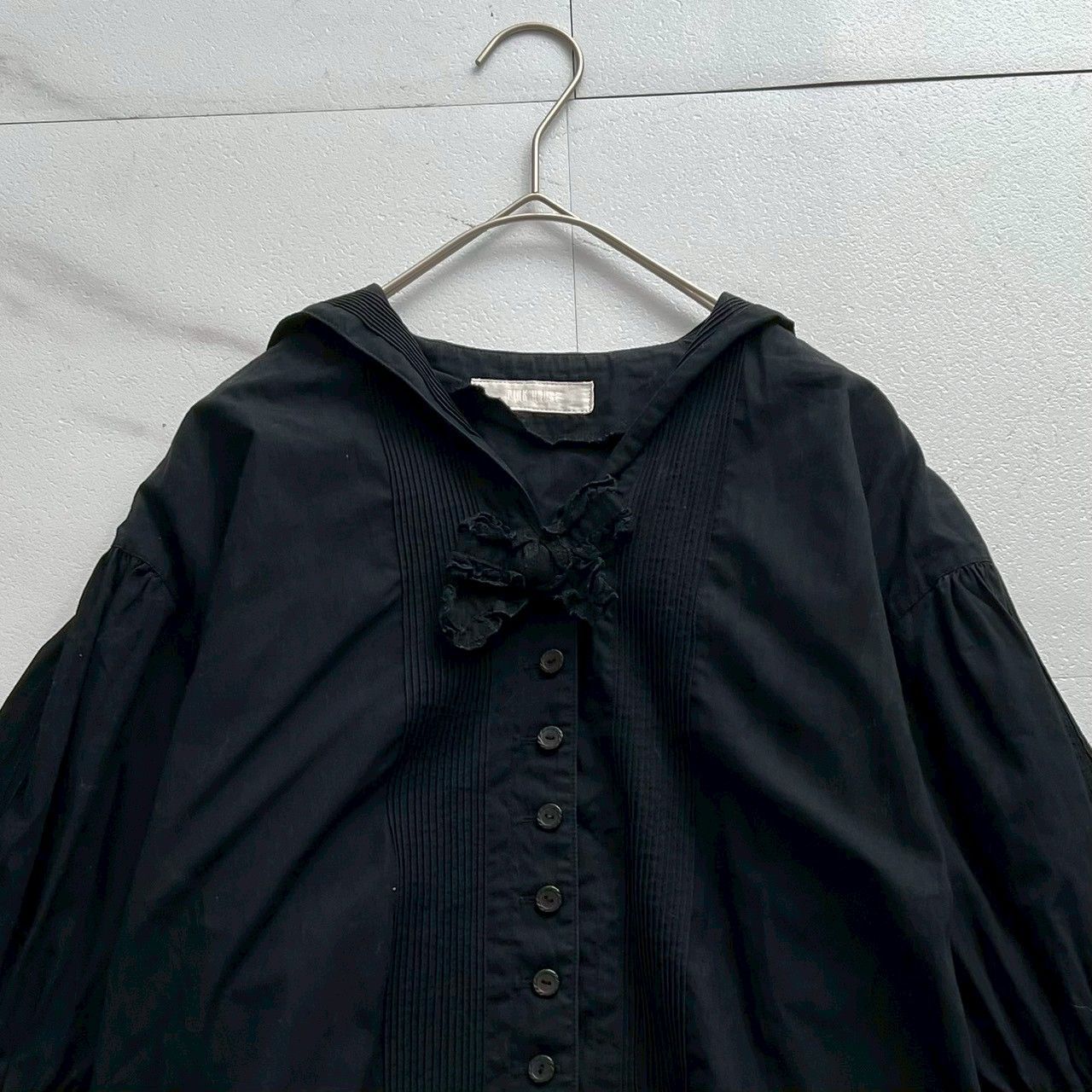 美品✨PINK HOUSE ピンクハウス セーラーカラー フリルブラウス りぼん