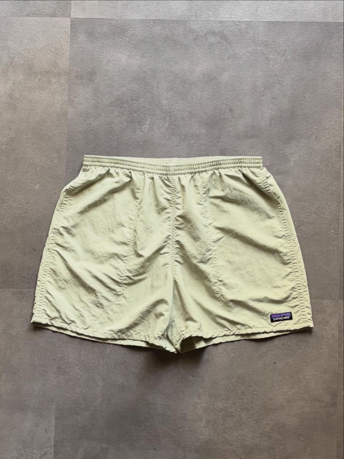 Patagonia パタゴニア バギーズショーツ ナイロンショーツ L ライトグリーン